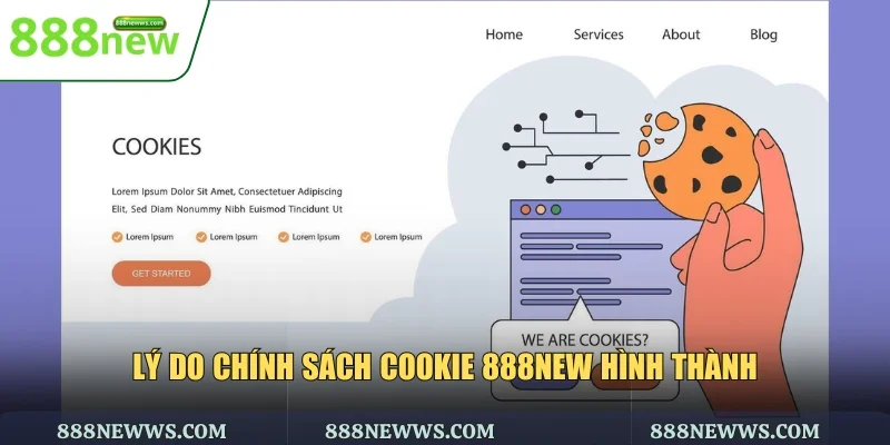 Lý do chính sách cookie 888NEW hình thành